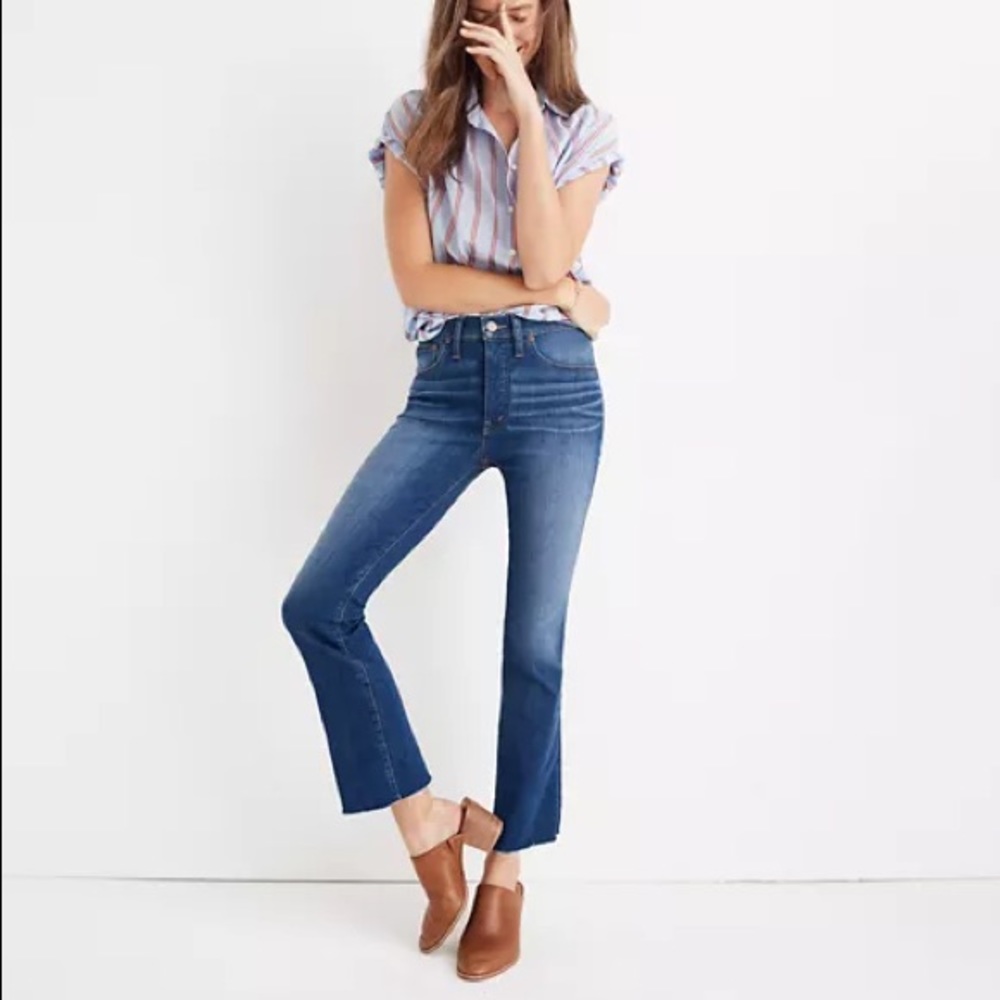 Madewell Cali Demi-Boot Jeans in Marco Wash